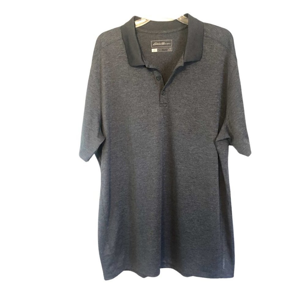 NWOT Eddie Bauer Freedry Golf  Polo Shirt in Grey